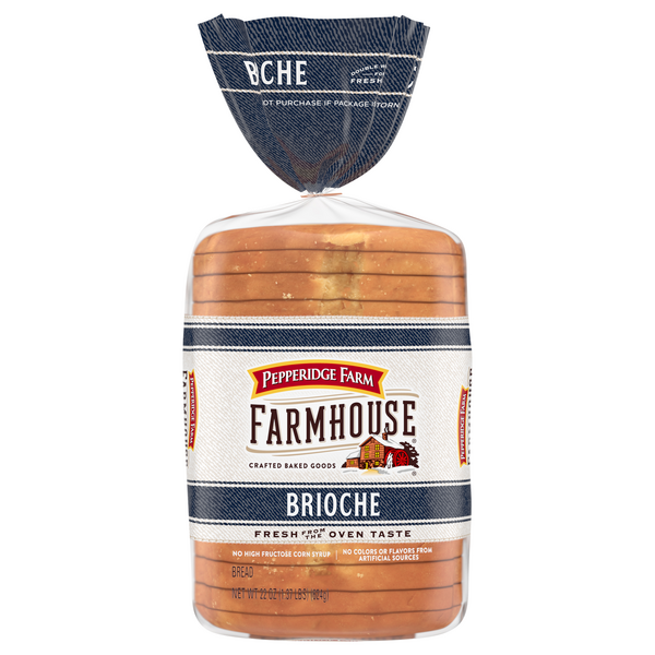 Pepperidge Farm Farmhouse Brioche Thick Sliced Bread
