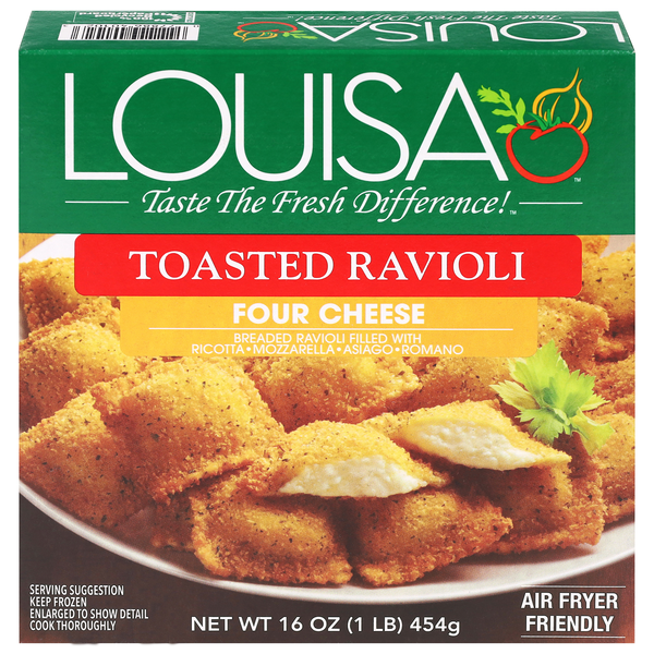 Louisa Four Cheese Toasted Ravioli Frozen