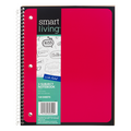 Smart Living Notebook 3 Subject Wide Ruled 10.5 X 8 Inch - 120 Sheets