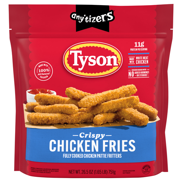 Tyson Any'tizers Crispy Chicken Fries Frozen