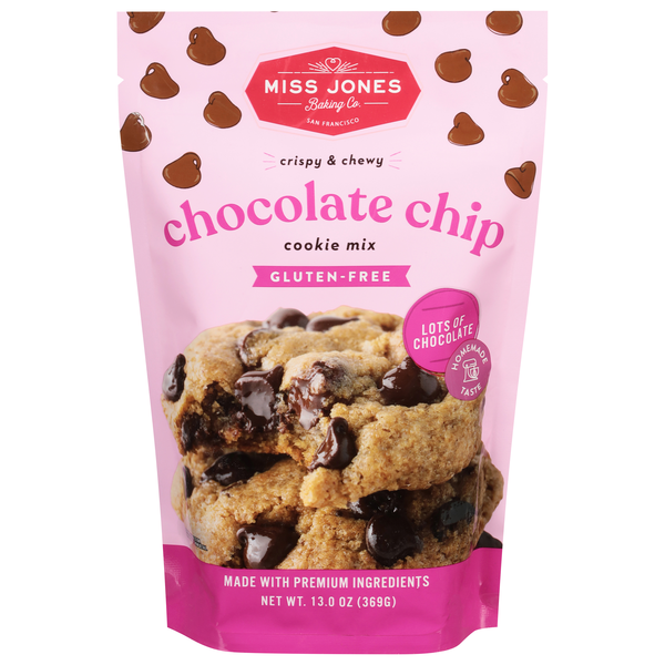 Miss Jones Baking Co. Gluten Free Chocolate Chip Cookie Mix