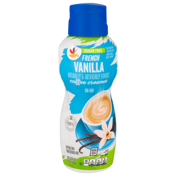 Stop & Shop Sugar Free French Vanilla Flavored Coffee Creamer