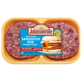 Johnsonville Mild Recipe Sandwich Size Breakfast Sausage Patties - 6 ct