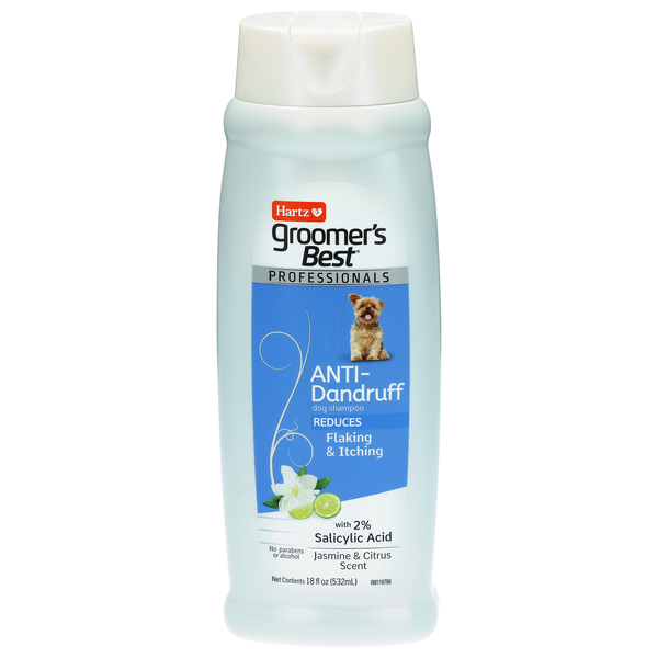 Hartz Groomer's Best Jasmine & Citrus Anti-Dandruff Dog Shampoo