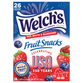 Welch's Red White & Blueberry Fruit Snacks - 26 ct