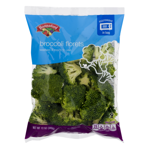 Hannaford Broccoli Florets Microwave in Bag