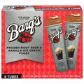 Barq's Frozen Root Beer & Vanilla Ice Cream Float Tubes - 8 ct