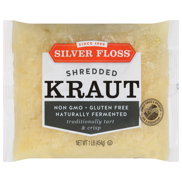 Silver Floss Shredded Kraut Refrigerated