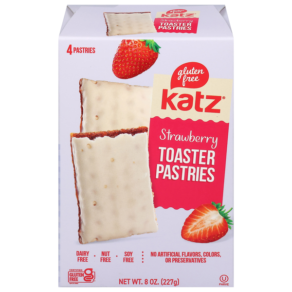 Save on Katz Gluten Free Strawberry Toaster Pastries 4 ct Order