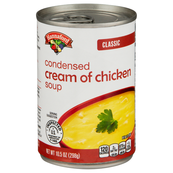Hannaford Condensed Classic Cream of Chicken Soup
