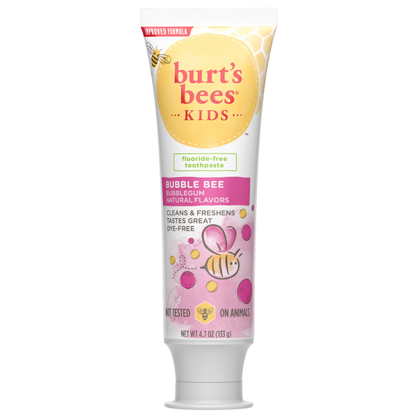 Burt's Bees Kids Bubble Bee Bubblegum Fluoride-Free Toothpaste