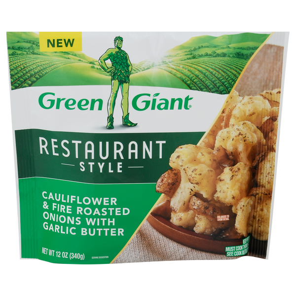 Save on Green Giant Restaurant Style Cauliflower & Fire Roasted Onions