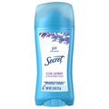 Secret Clean Lavender Invisible Solid Antiperspirant Deodorant Stick