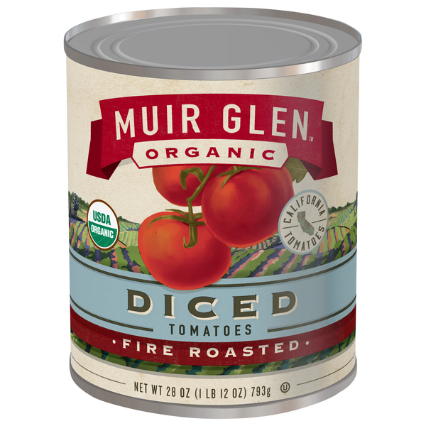 Save on Muir Glen Diced Tomatoes Fire Roasted Organic Order Online