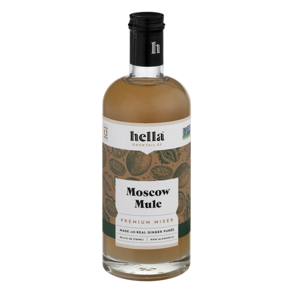 Hella Cocktail Co. Moscow Mule Premium Mixer Non-Alcoholic