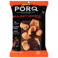 PorQ Artisanal Fried Pork Rinds BBQ & Zesty Chipotle Gluten Free
