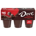 Snack Pack DOVE Dark Chocolate Pudding Cups - 6 ct