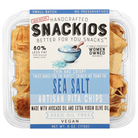 Snackios Sea Salt Artisan Pita Chips