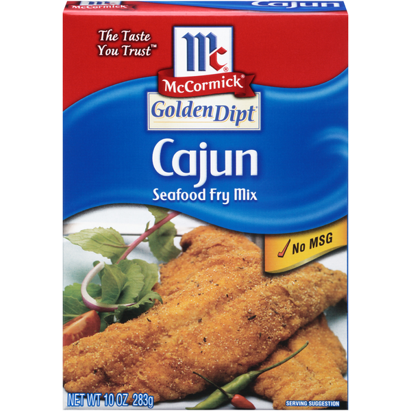 McCormick Golden Dipt Cajun Seafood Fry Mix