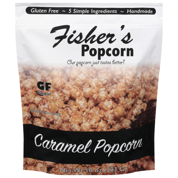 Fisher's Popcorn Caramel Gluten Free