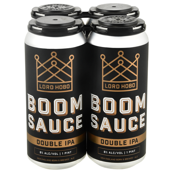 Lord Hobo Boom Sauce New England IPA - 4 pk