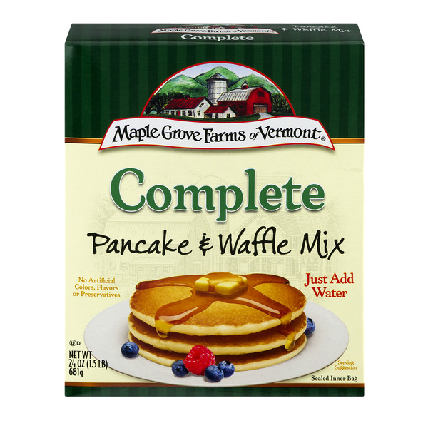 Save on Maple Grove Farms of Vermont Complete Pancake & Waffle Mix