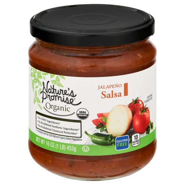 Nature's Promise Organic Gluten Free Jalapeno Salsa