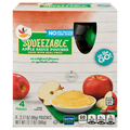 Our Brand Squeezable Apple Sauce Pouches - 4 ct