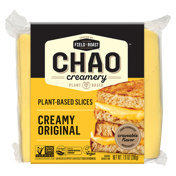 Field Roast Chao Plant-Based Vegan Creamy Original Slices - 10 ct
