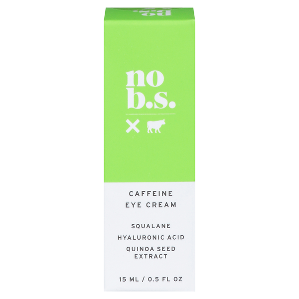 No B.S Caffeine Eye Cream