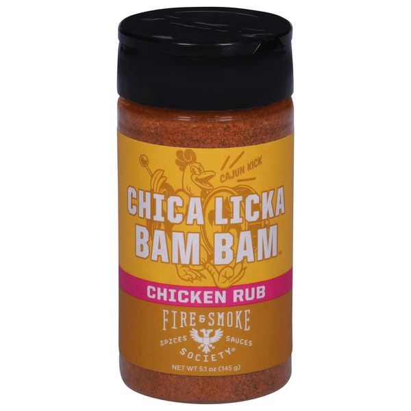 Fire & Smoke Society Chica Licka Bam Bam Chicken Rub