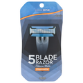 CareOne 5 Blade Razor +Trimmer Blade Disposable