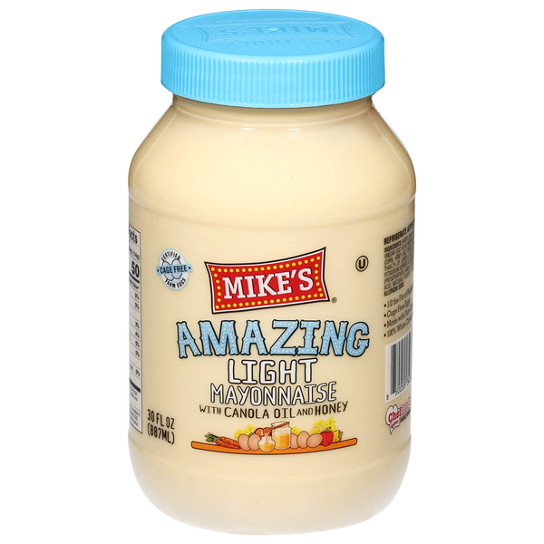 Mike's Amazing Light Mayonnaise with Canola Oil & Honey