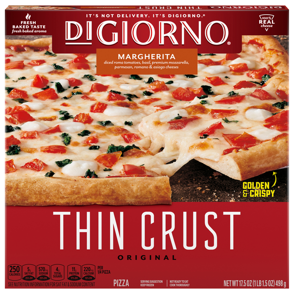 Save on DiGiorno Pizza Margherita Thin Crust Original Order Online