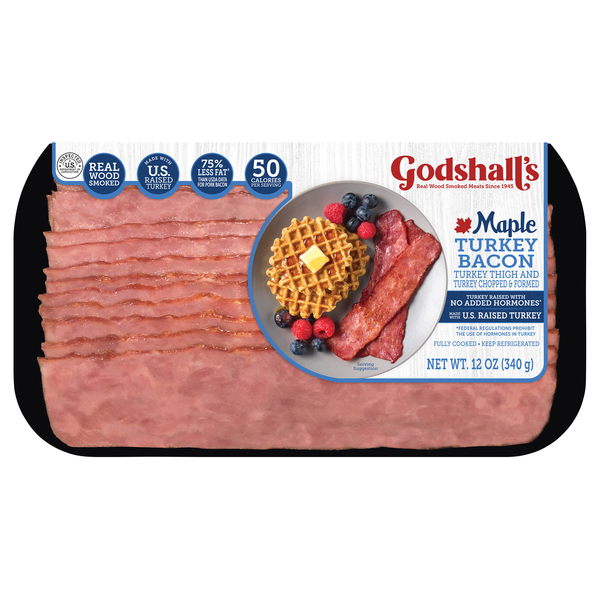 Godshall's Maple Turkey Bacon Sliced