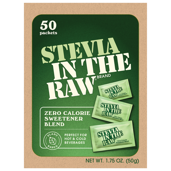 Stevia In The Raw Zero Calorie Sweetener Packets