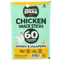 Mighty Spark Honey & Jalapeno Chicken Snack Stick - 4 ct