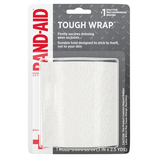 Band-Aid Tough Wrap Roll