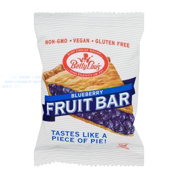 Betty Lou's Gluten Free Blueberry Fruit Bar