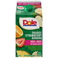Dole No Sugar Added Orange Strawberry Banana Juice