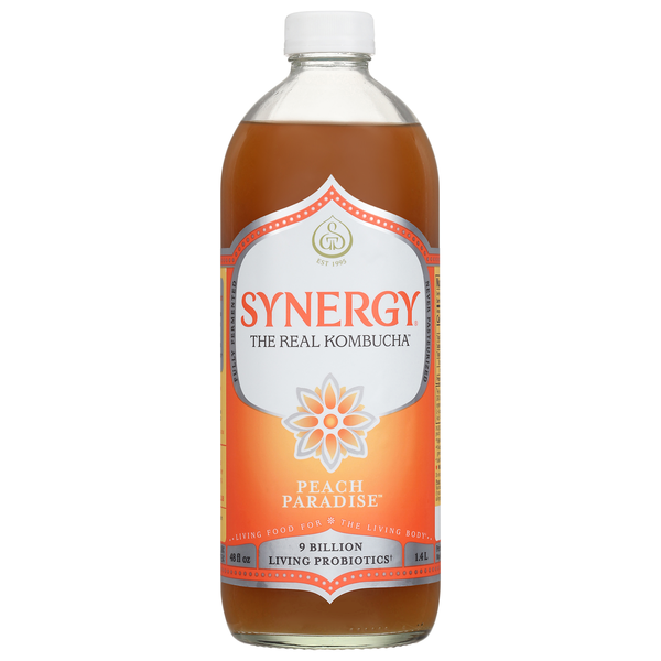 GT's Synergy Peach Paradise Kombucha