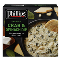 Phillips Premium Crab & Spinach Dip Frozen