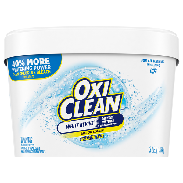 OxiClean White Revive Powder Laundry Whitener + Stain Remover