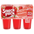 Snack Pack Strawberry Super Size Juicy Gels Cups - 6 ct