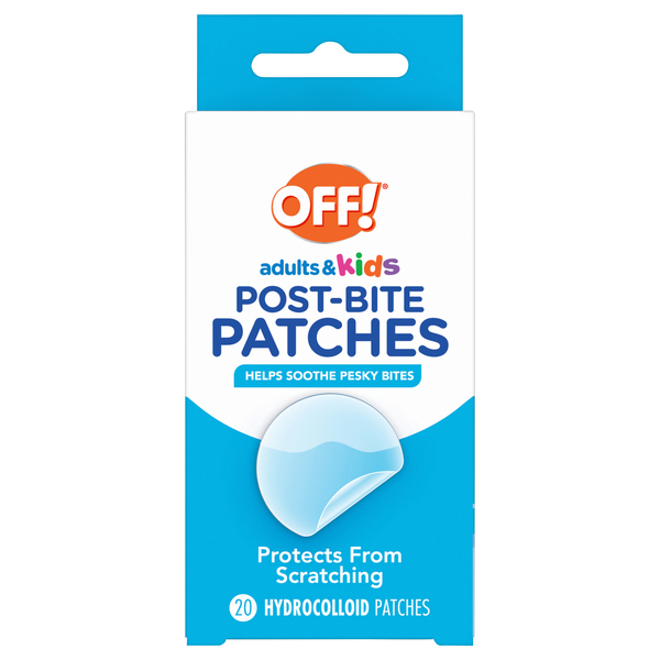 OFF! Adult & Kids Post-Bite Hydrocolloid Patches