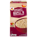 Our Brand Maple 'N Brown Sugar Instant Oatmeal Family Size - 20 ct