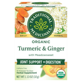 Traditional Medicinals Organic Caffeine Free Turmeric Herbal Tea Bags
