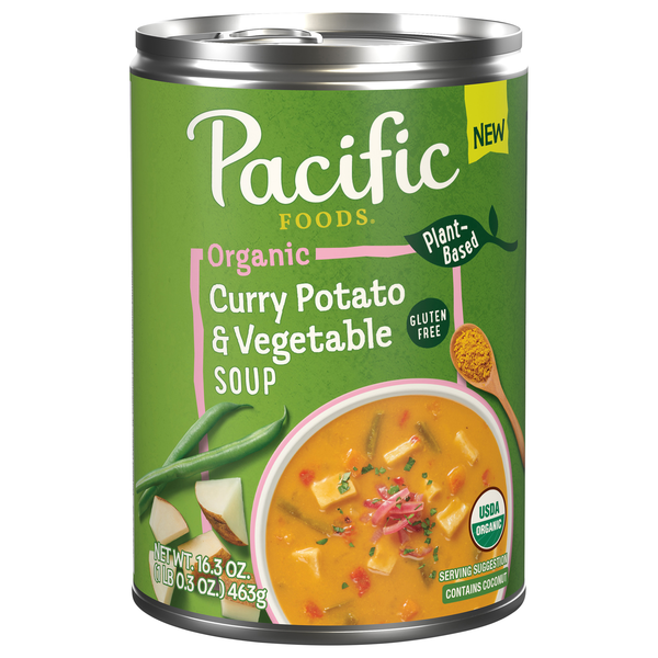 Pacific Foods Organic Gluten Free Curry Potato & Vegetable Soup