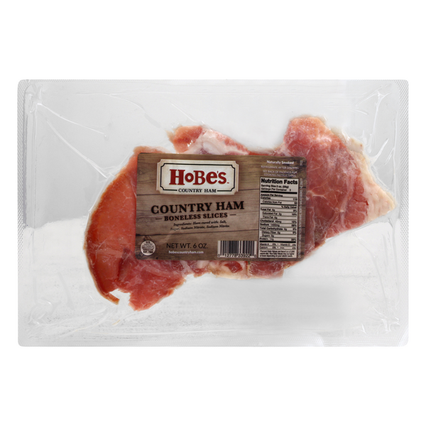 Hobe's Boneless Country Ham Slices
