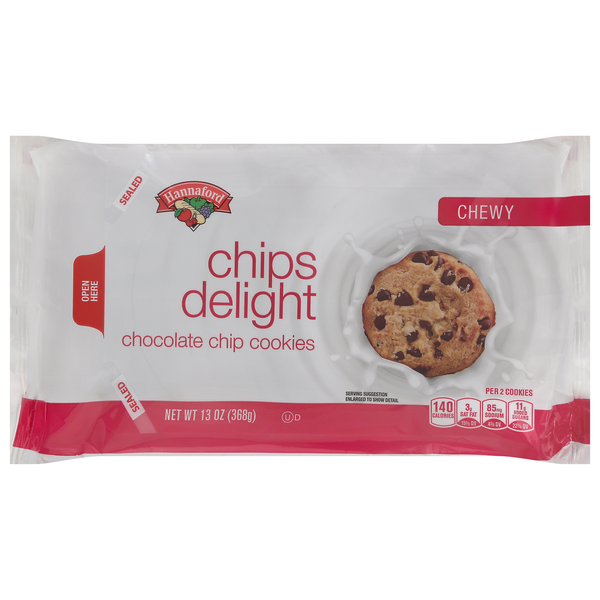 Hannaford Chewy Chip Delights Chocolate Chip Cookies